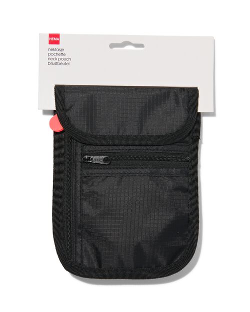 sac de sécurité noir 17.5x13.5