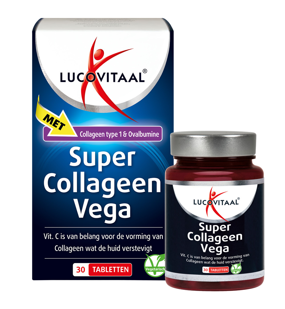 Lucovitaal Super Collageen Vega (30 tabletten)
