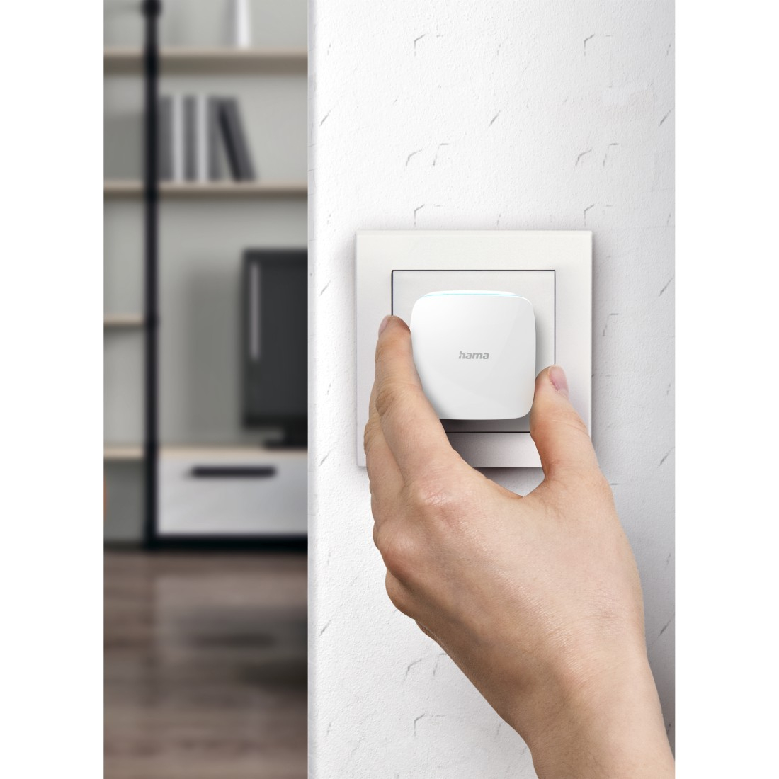 (300Mbit/s) N300 WLAN Repeater 802.11b/g/n Wifi Verstärker mit LAN-Anschluss und WPS (00053311) - Weiss