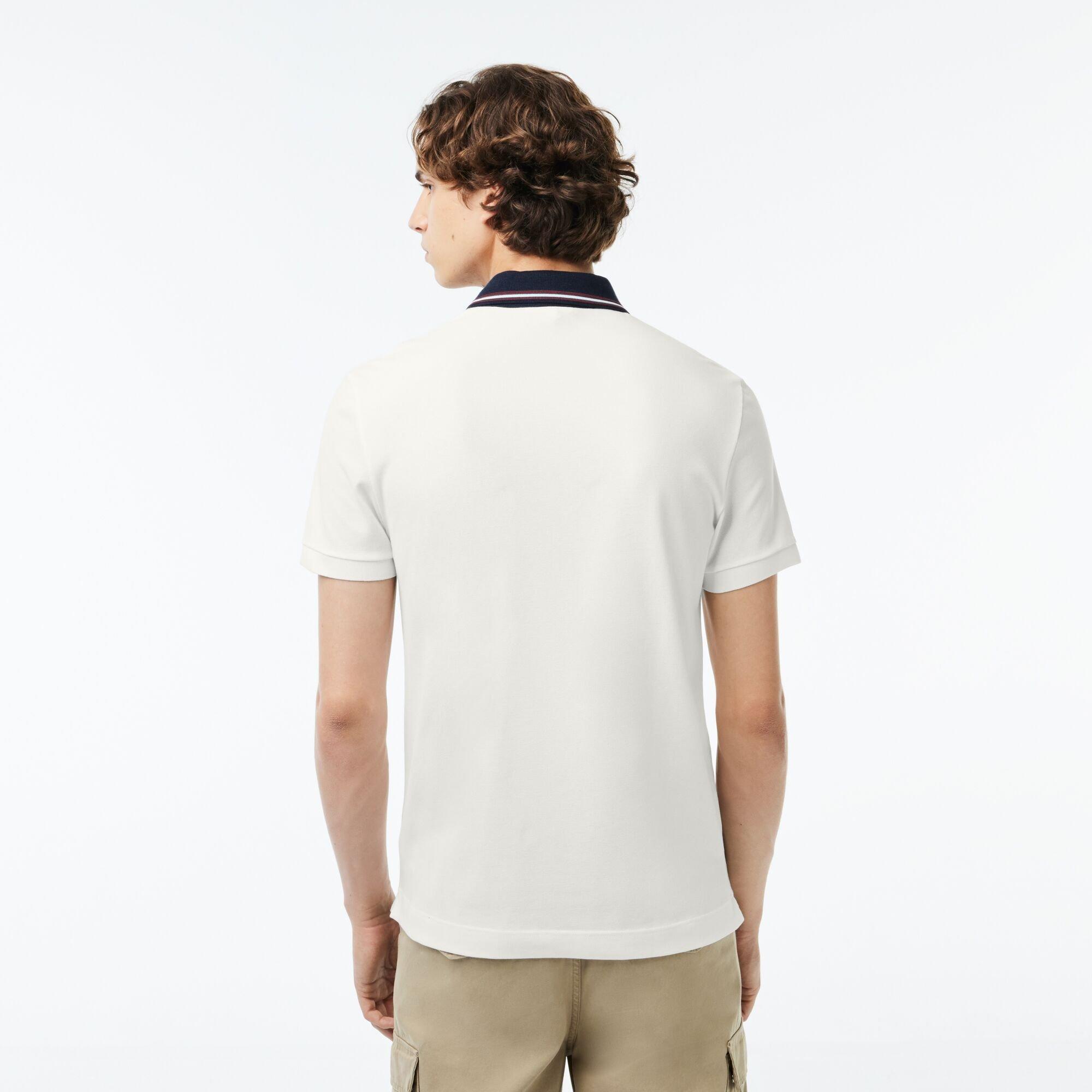 Lacoste Contrast Neck Smart Paris Polo