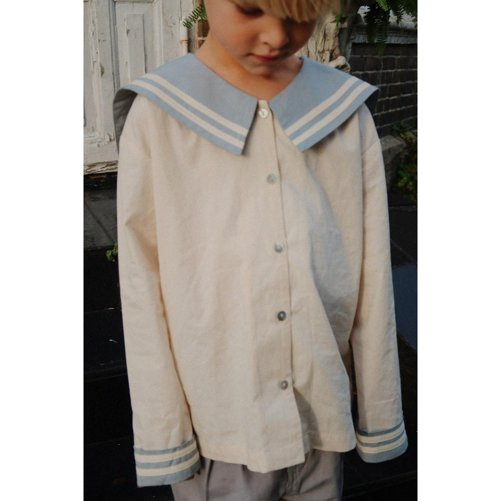 Køb Konges Sløjd Ashley Blue Celebration Sailor Skjorte GOTS