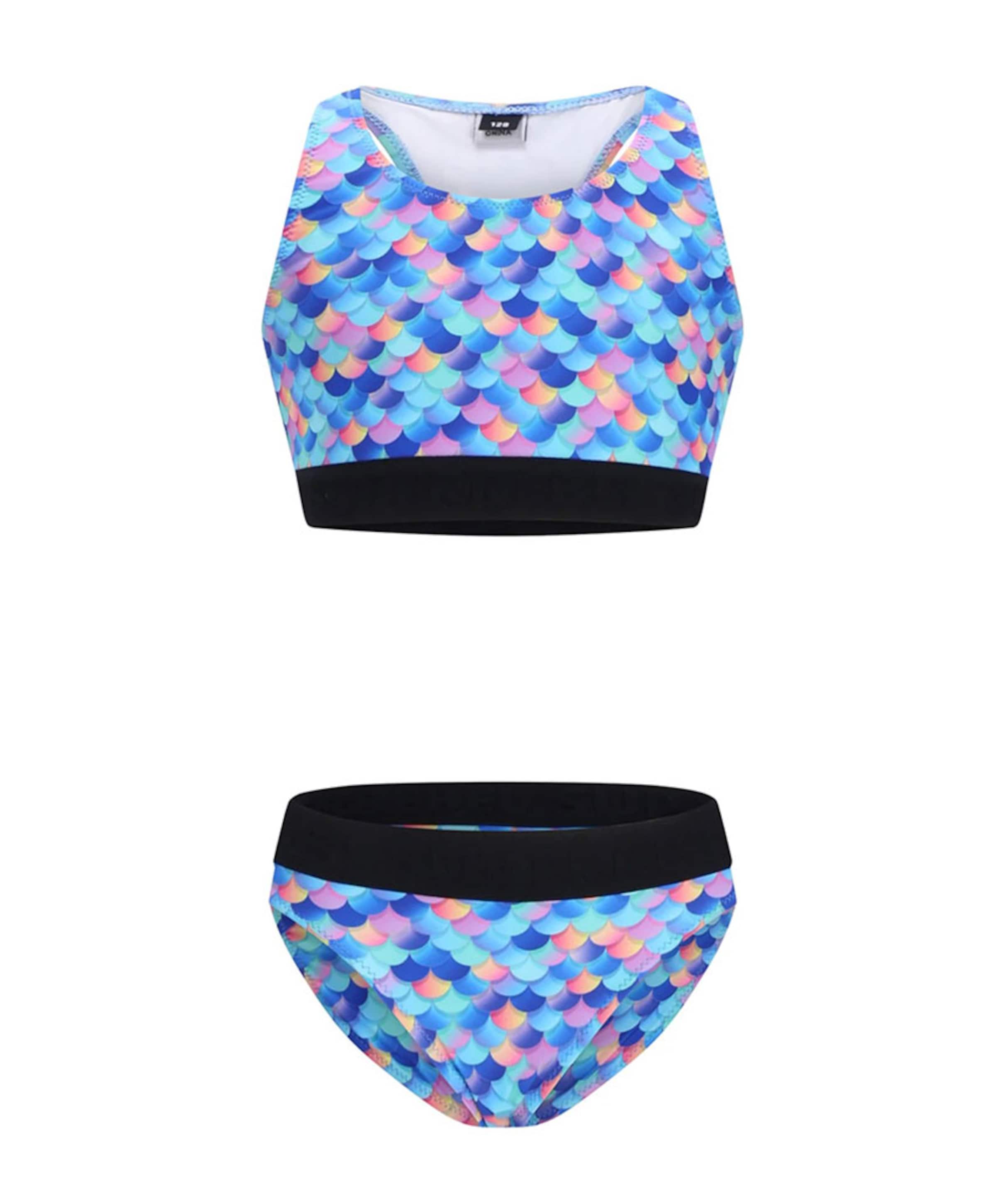 Superrebel Meisjes bikiniset blauw