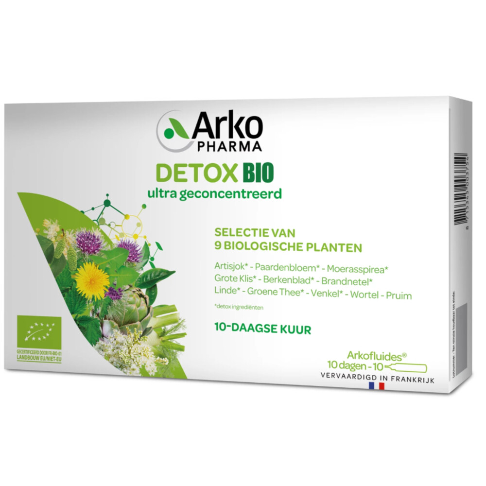 Arkopharma Bio Drinkampullen Detox10 ampullen