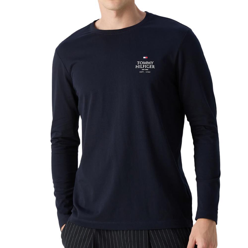 Tommy Hilfiger T-shirt Manches Longues Garçon Tommy Hilfiger Puff Print