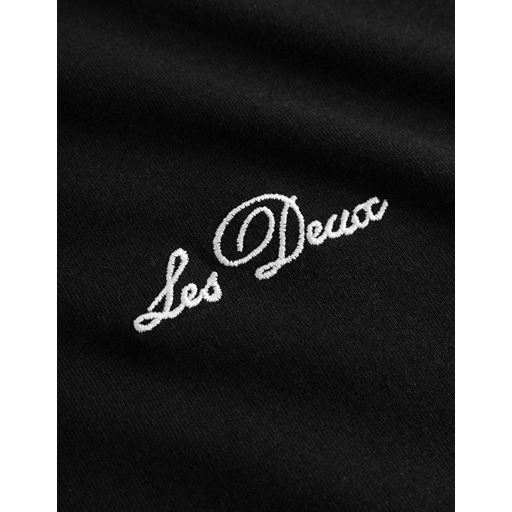 Les Deux Crew T-shirt, Black/White, XXL