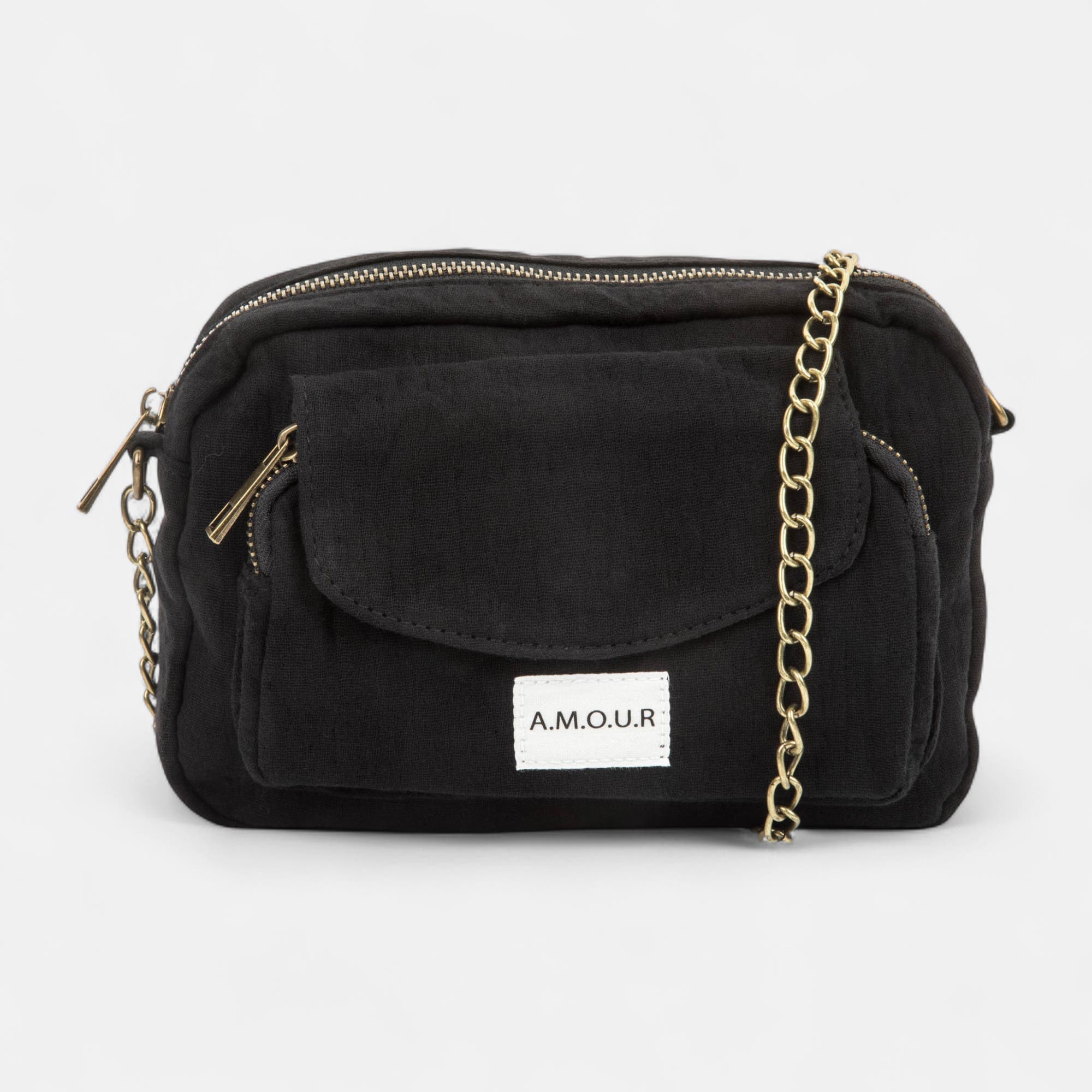 Sac bandoulière noir