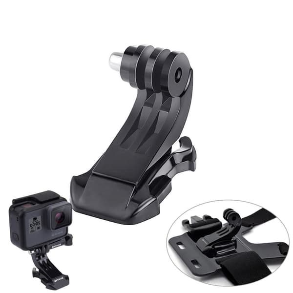 3-Pak J-Hook Feste / Hurtigfeste for GoPro - Alle modeller