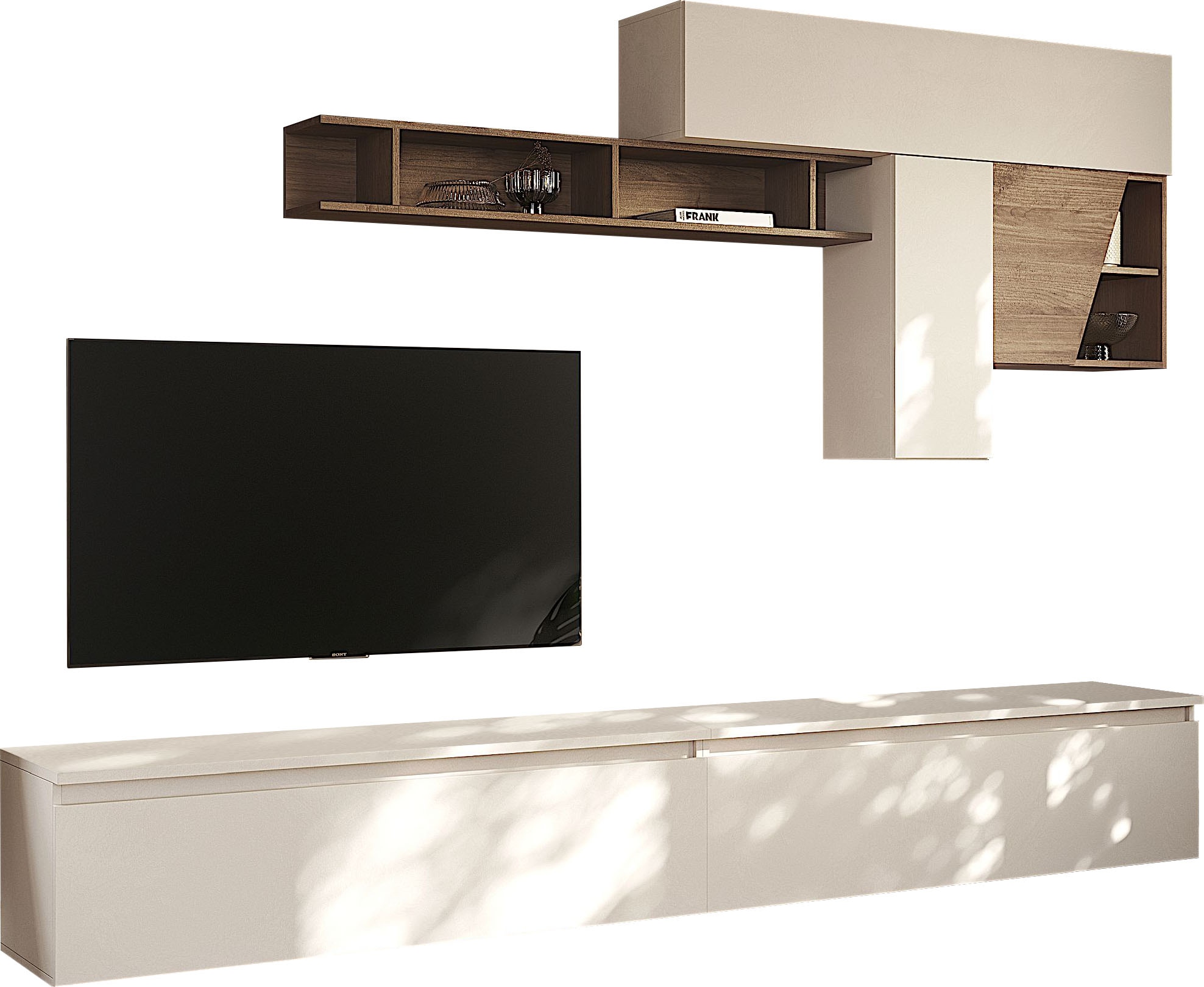 INOSIGN Wohnwand »Infinity, 6tlg. Breite 276 cm, moderne Mediawand« 6 Stk. tlg.