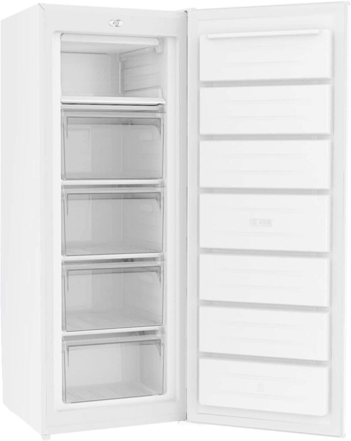 PKM Gefrierschrank KHGS168 weiß freistehend 168 Liter 4 Sterne E Energieklasse mit wechselbarem Türanschlag