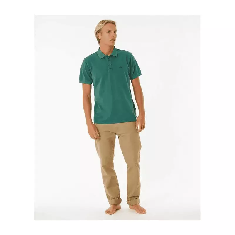 Polo RIPCURL Faded Polo Washed Green