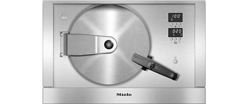 Einbausteamer DGD 7035-55 Edelstahl<br>Dampfgarer