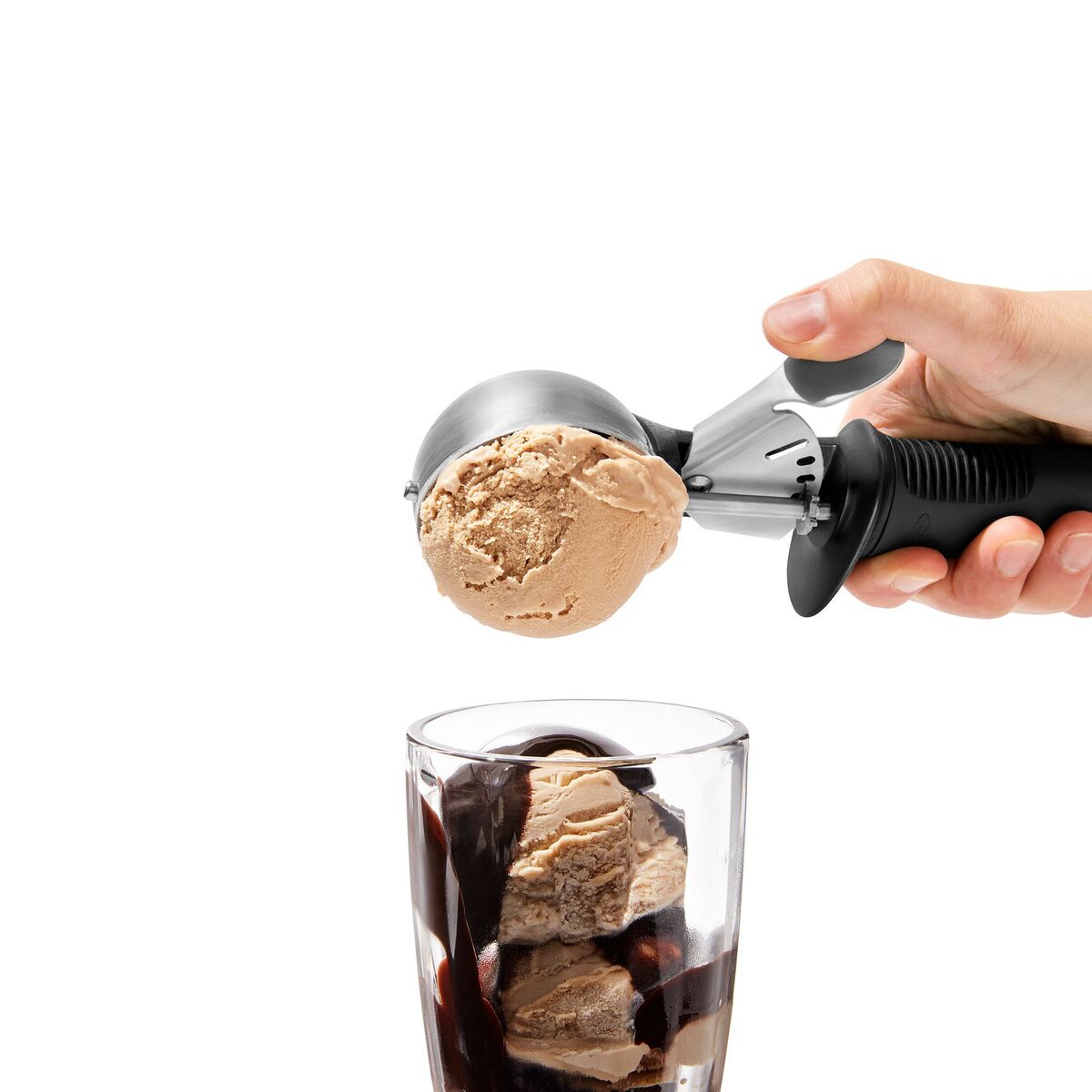 Good Grips Trigger Iskremskje Rustritt Stål Svart