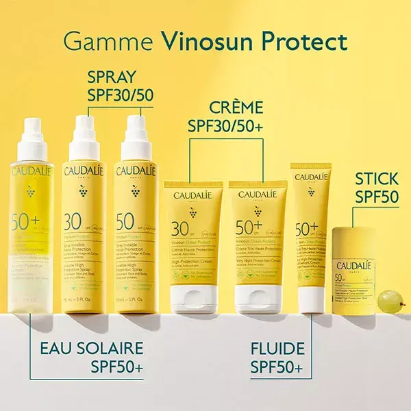 Caudalie Vinosun Protect Stick Invisible Haute Protection SPF50 15g