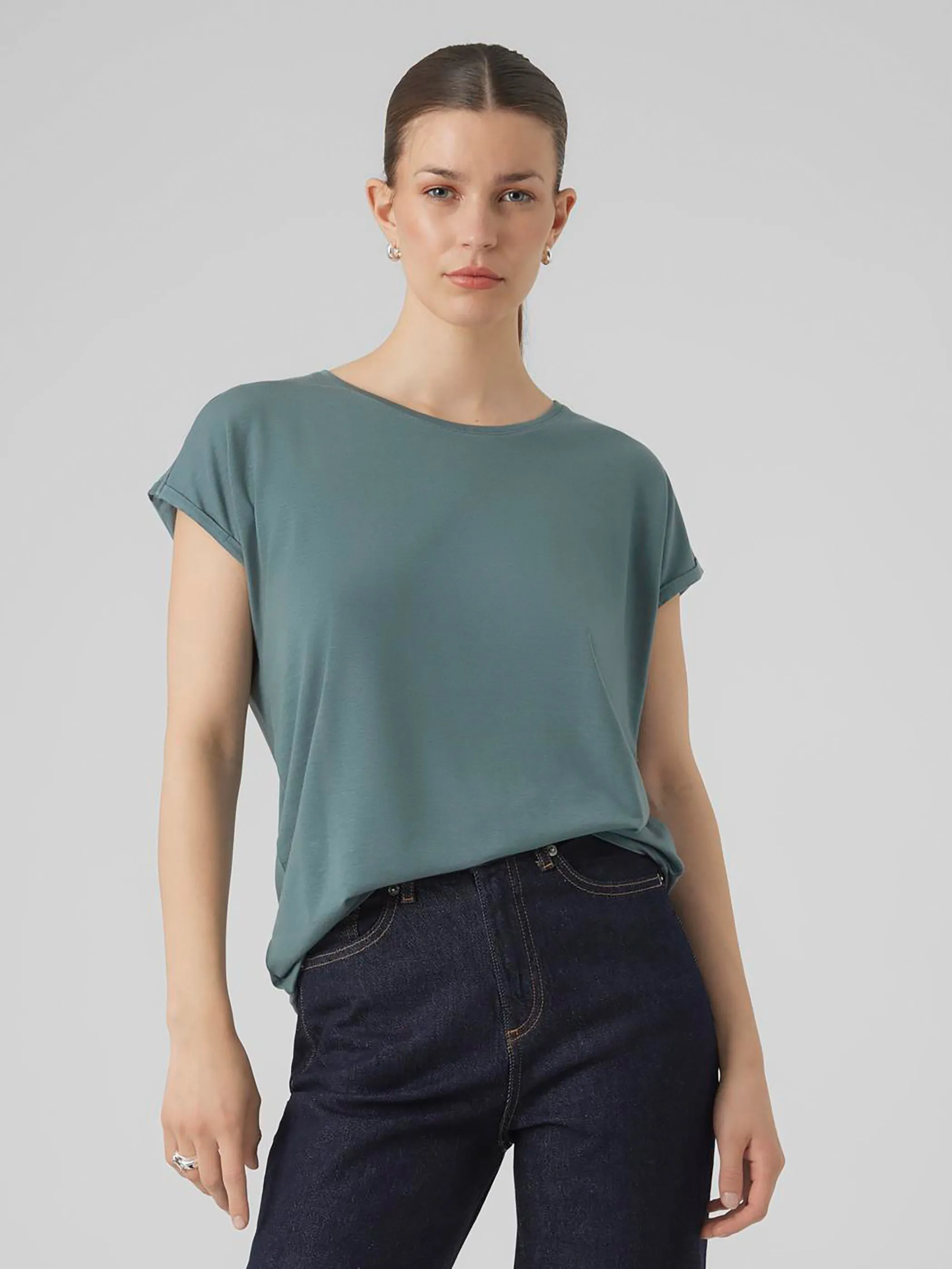 Vero Moda VMAVA PLAIN SS TOP GA Shirt