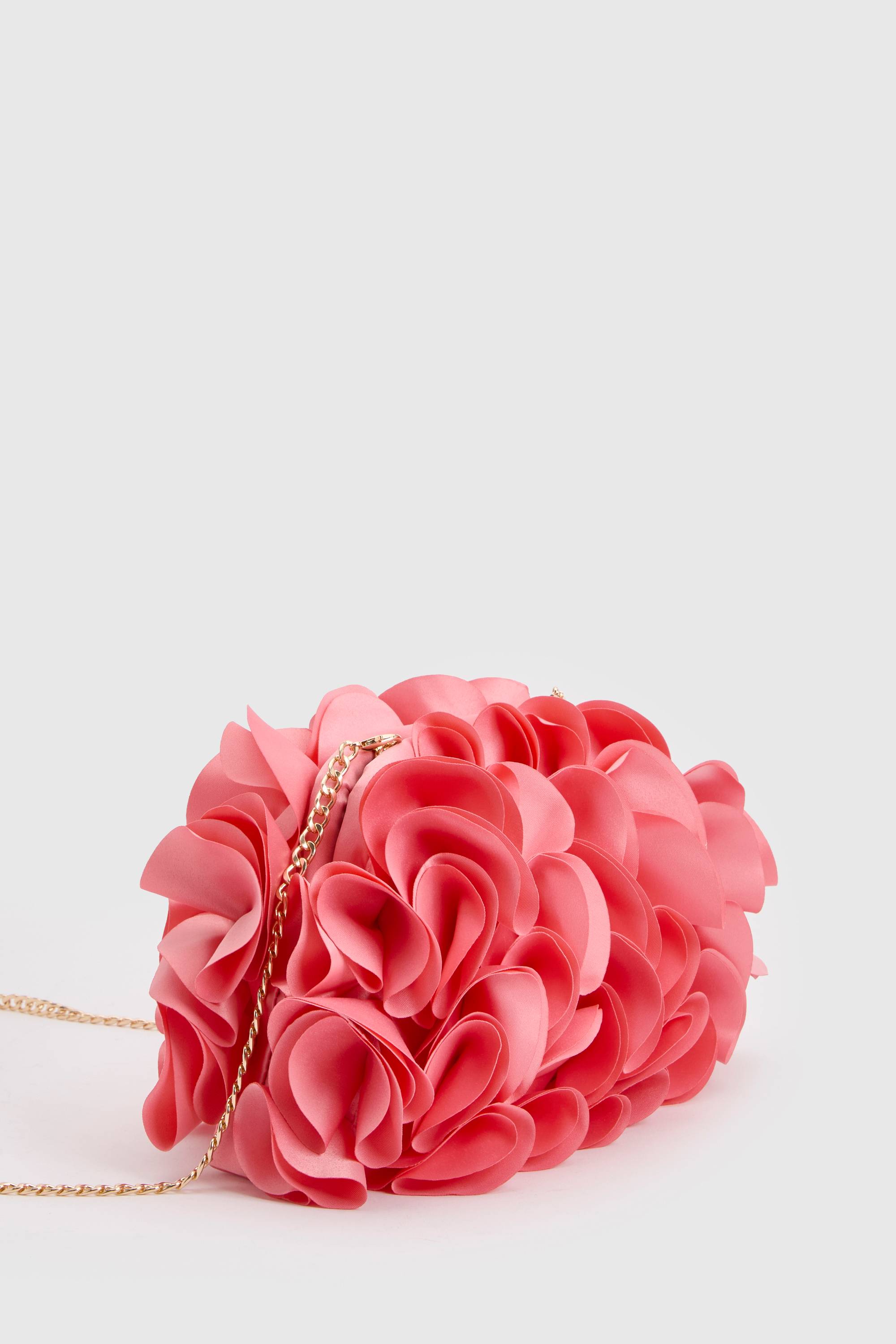 Coast Sac Pochette Estelle En Satin À Fleurs Avec Bandoulière