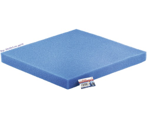 PAPILLON grof filterschuim 50x50x3 cm blauw