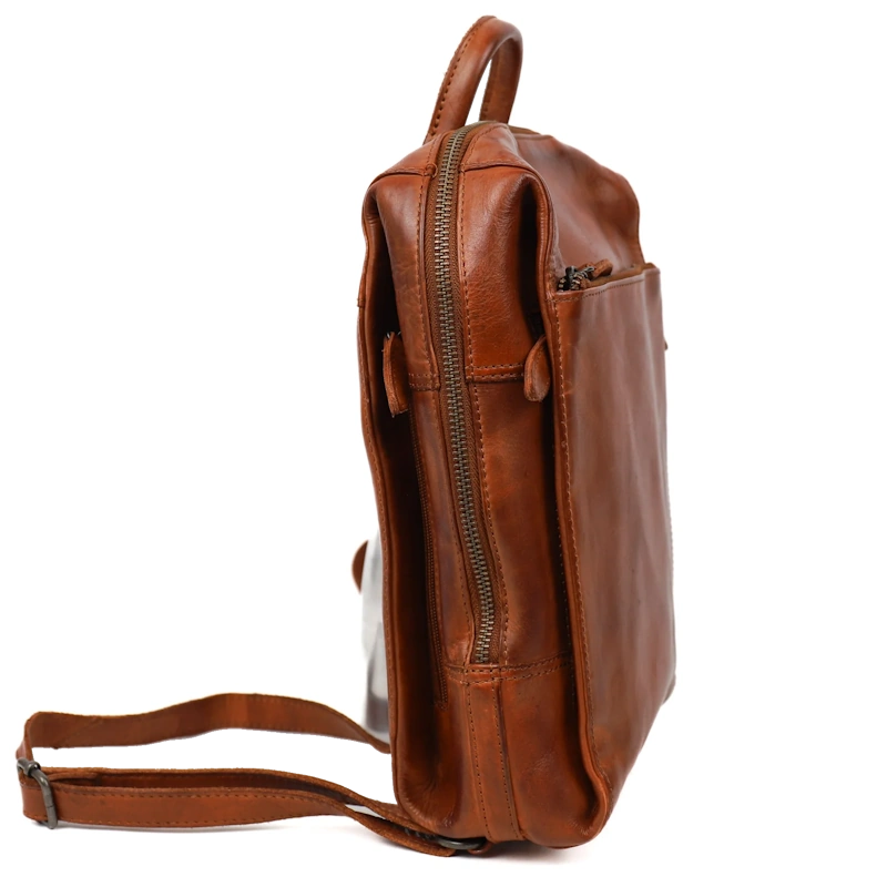 Bear Design Compacte Rugzak Sil Cognac