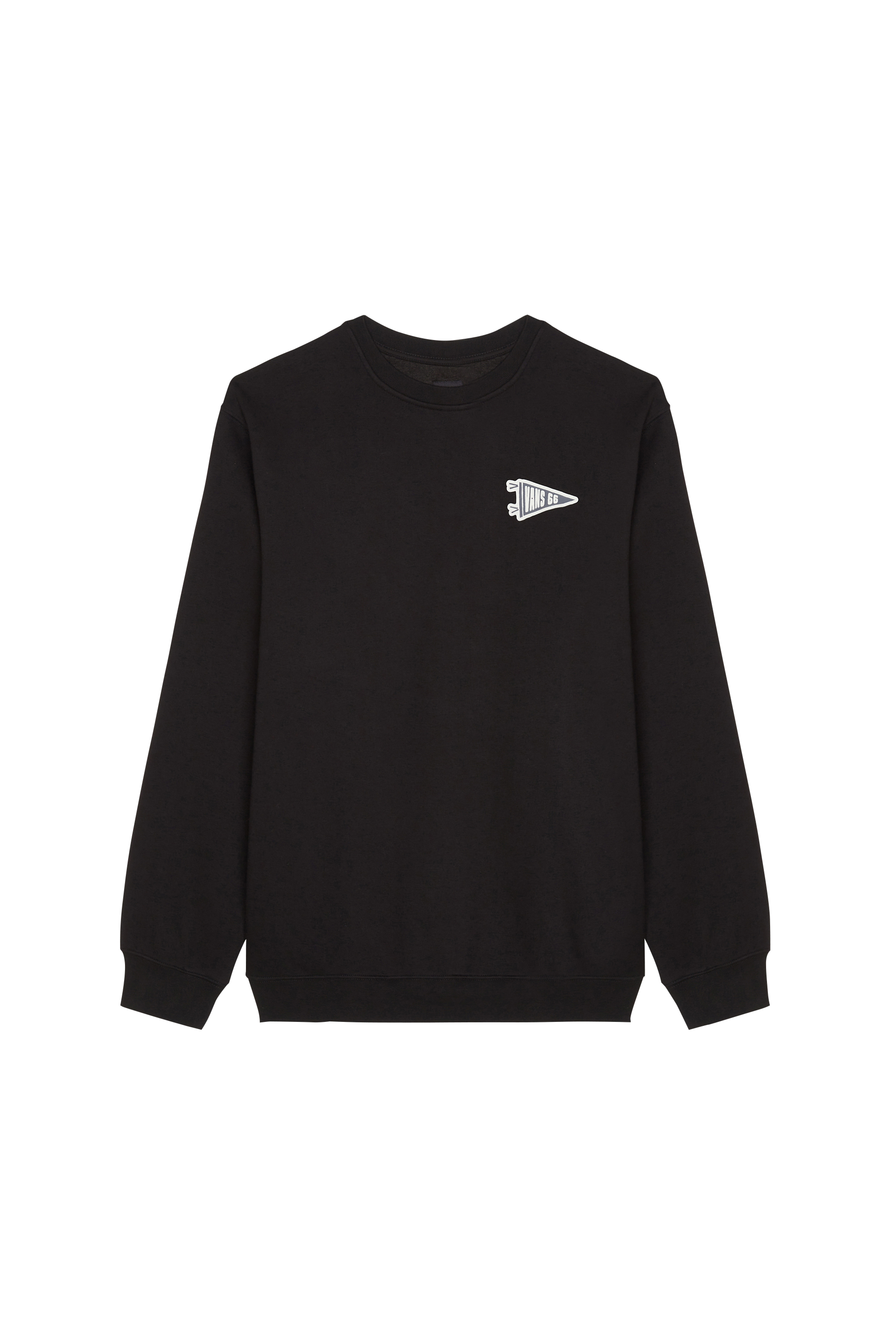 VANS Sweatshirt CAMP FLAG CREW Black Noir