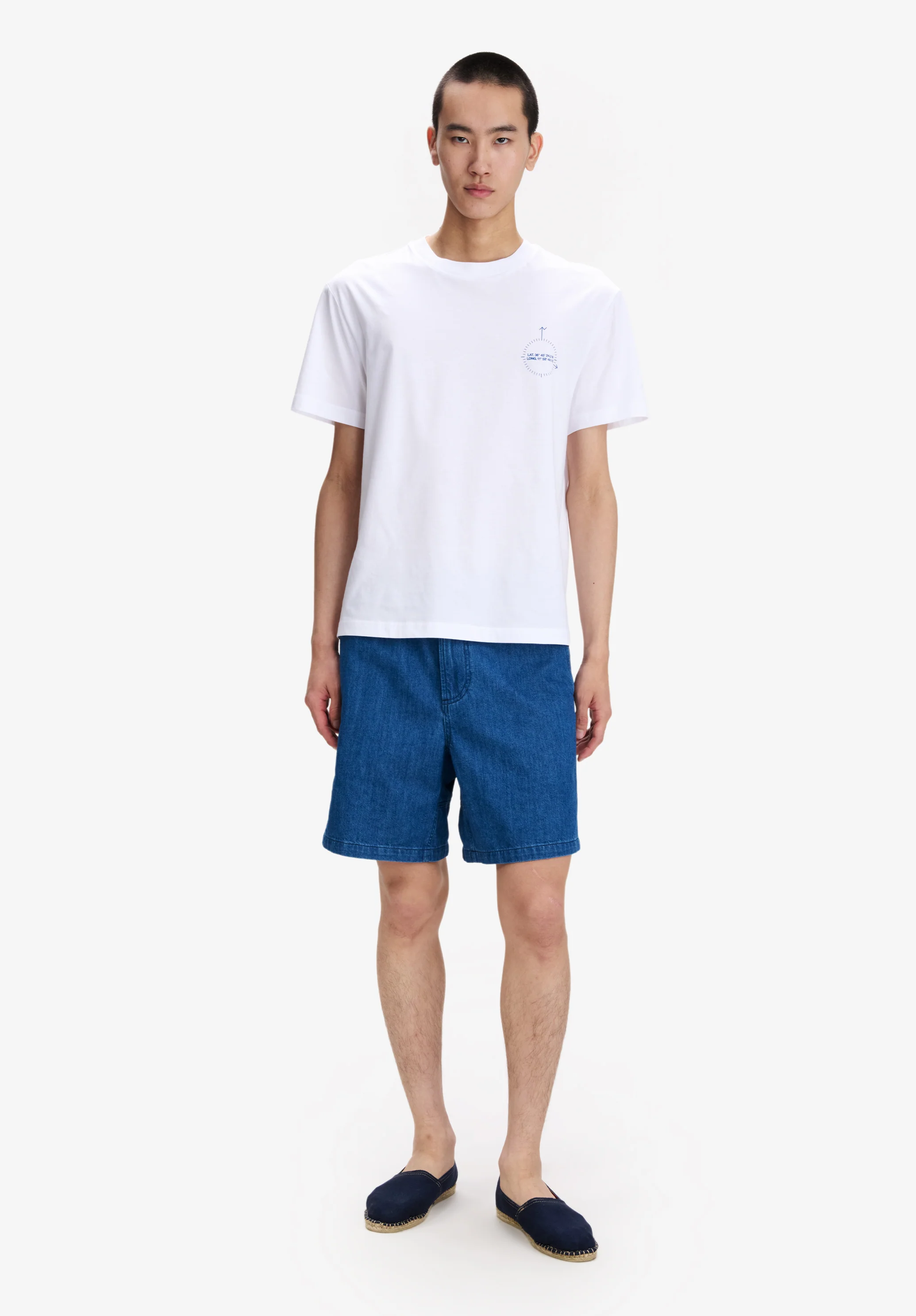 T-Shirt Boussole - Blanc