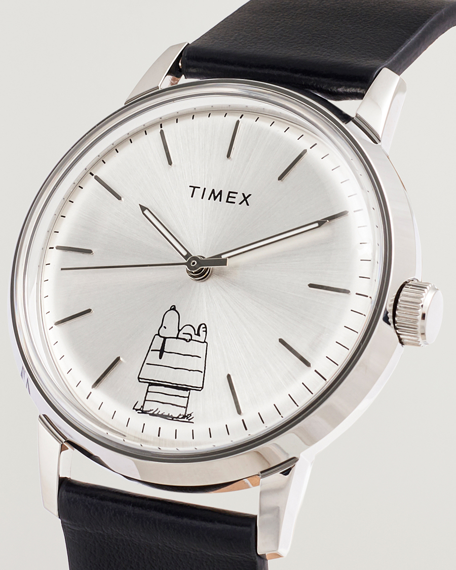 Timex Timex X Peanuts Automatic Snoopy 40mm Silver Dial