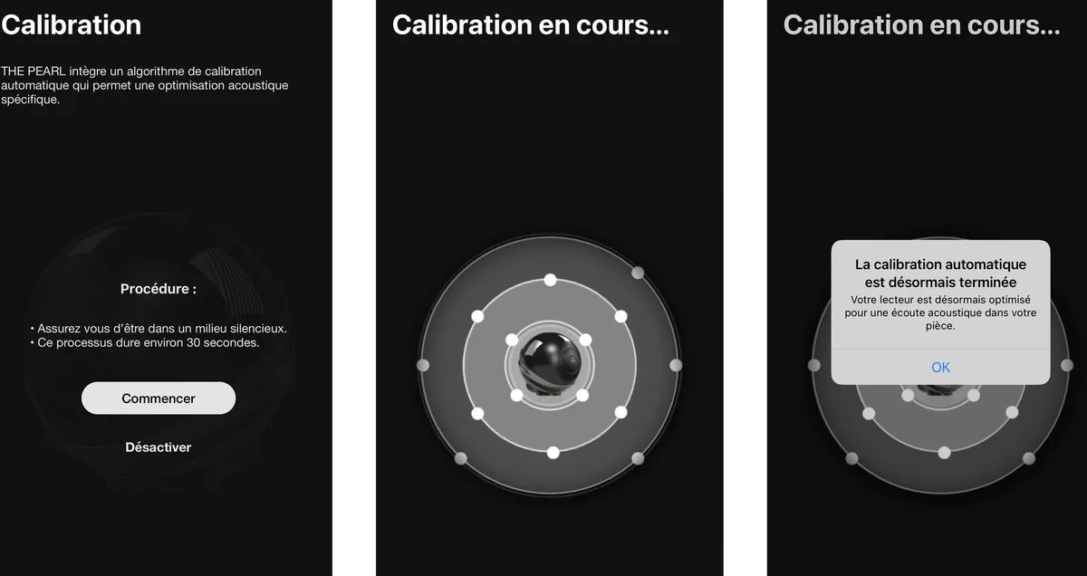 Cabasse The Pearl Keshi 2.1 System Noir laqué Enceintes connectées