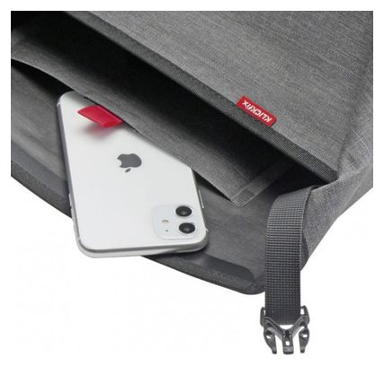 Sacoche de Cintre Klickfix Lightpack Max Imperméable Gris