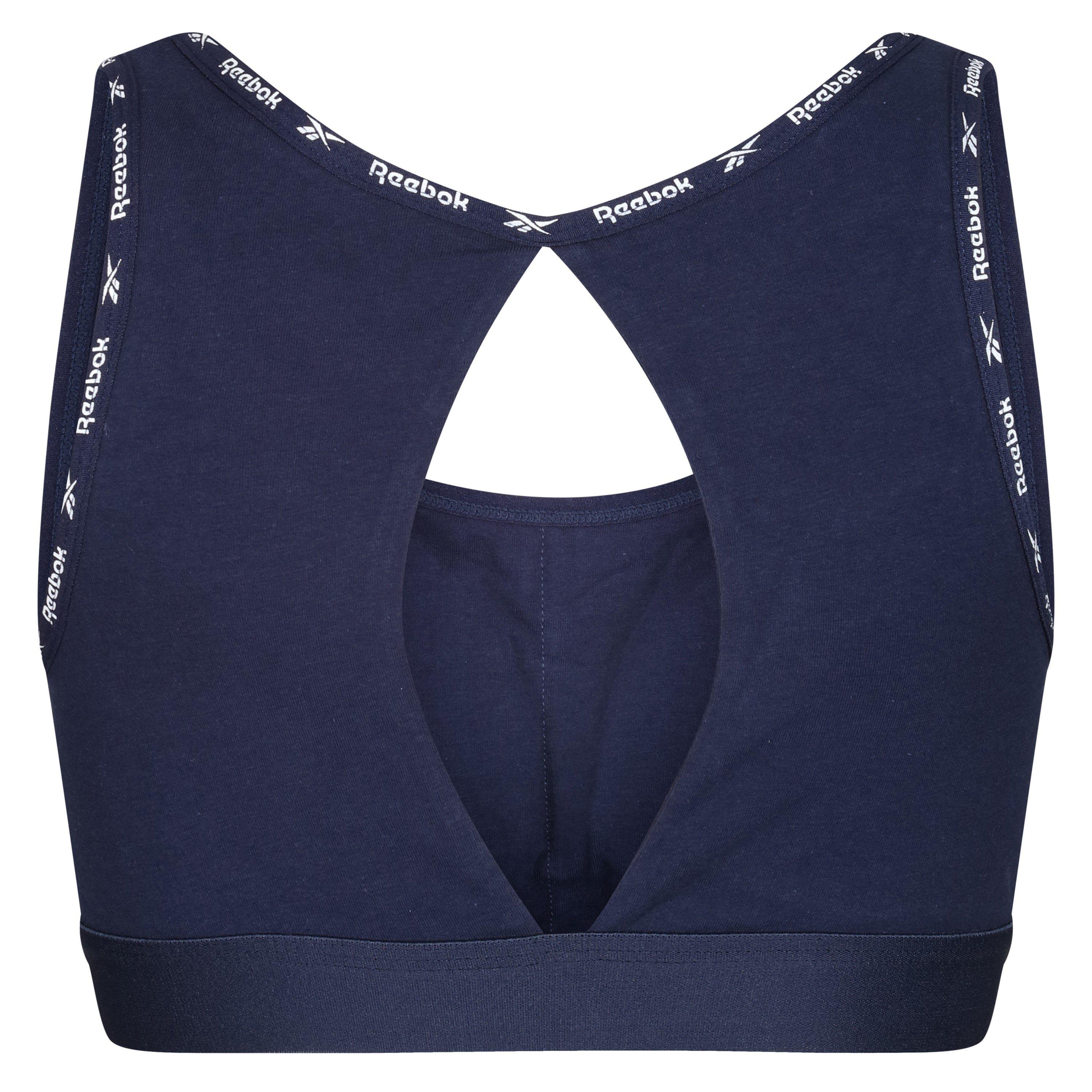 Reebok Zian Open Back Crop Top Womens