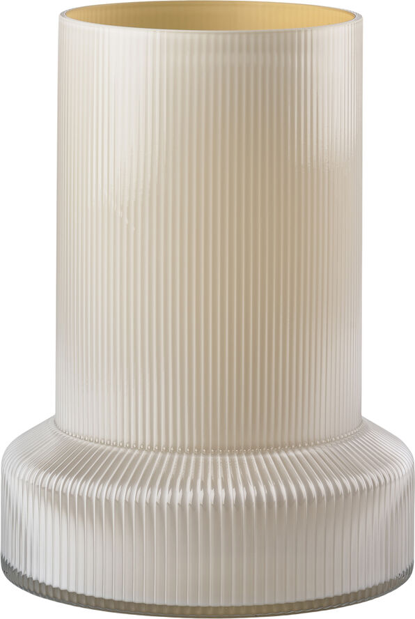 Villa Collection Vase Hvils D21 x 29 cm Hvid Glas Hvid