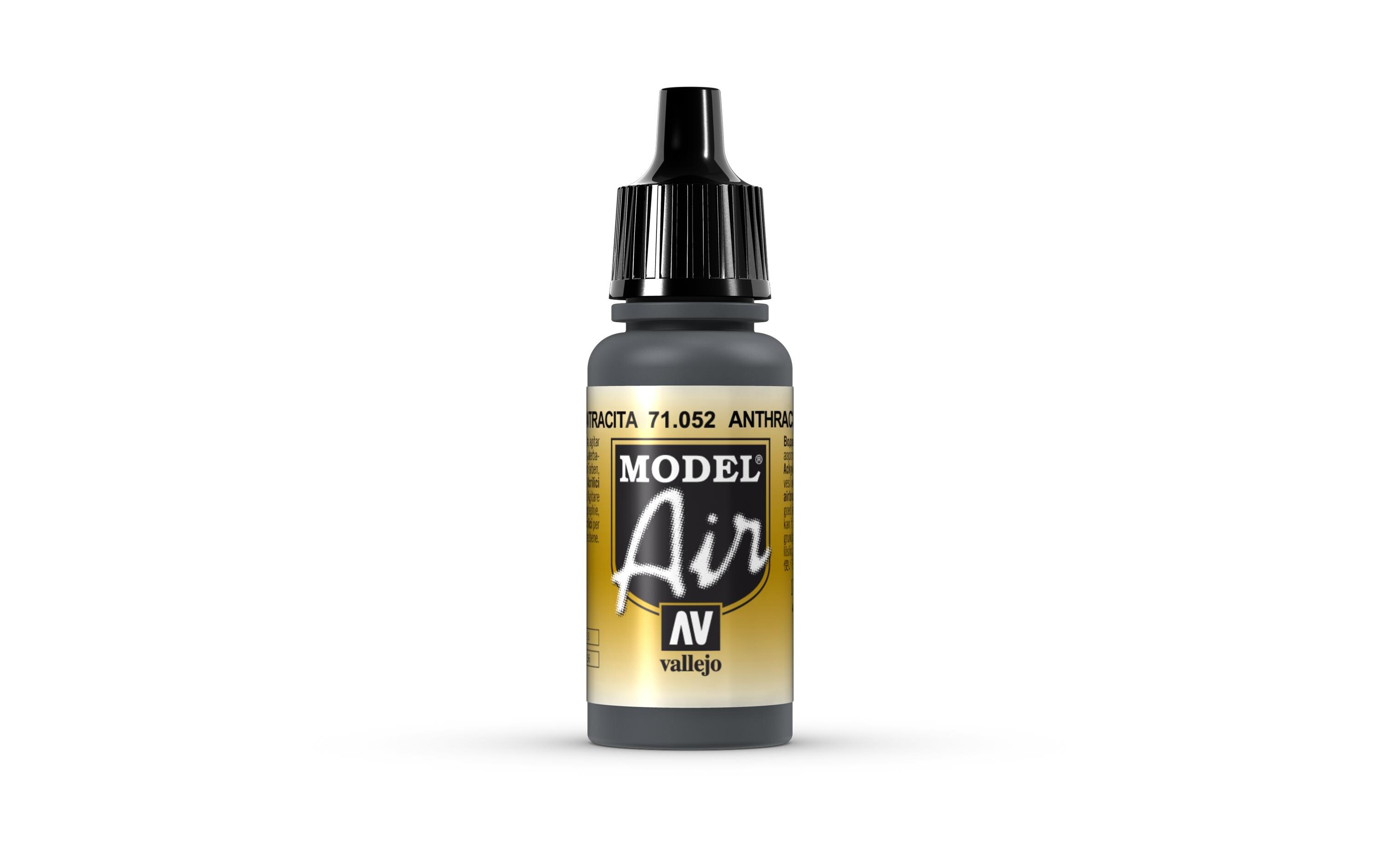 Airbrushfarbe Anthrazitgrau 17 mlAcryl Model Air Color für Airbrush