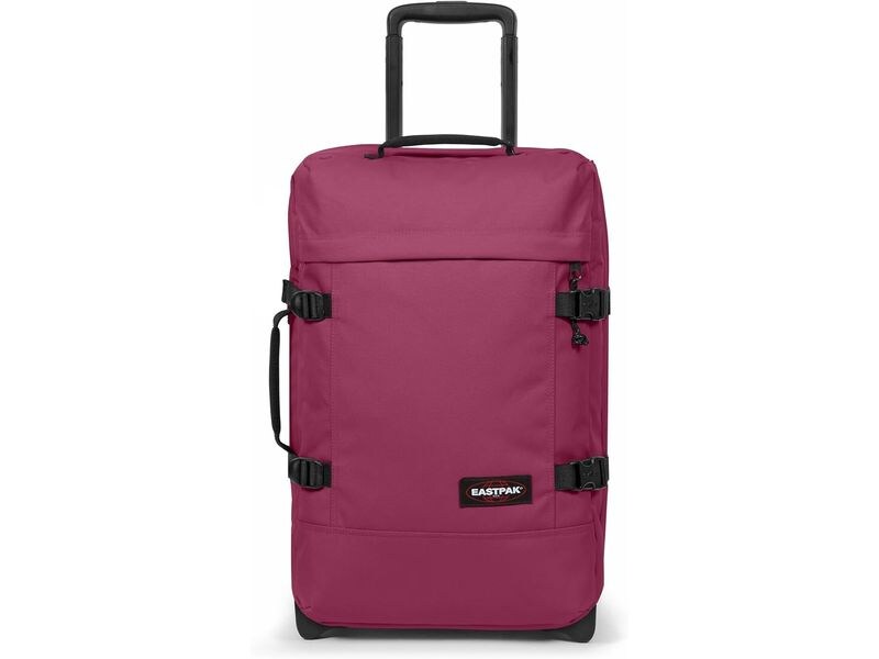 Eastpak Reisekoffer Tranverz S Wine Burgundy Handgepäckgrosser Reisebegleiter für kurze Besuche und Wochenendausflüge