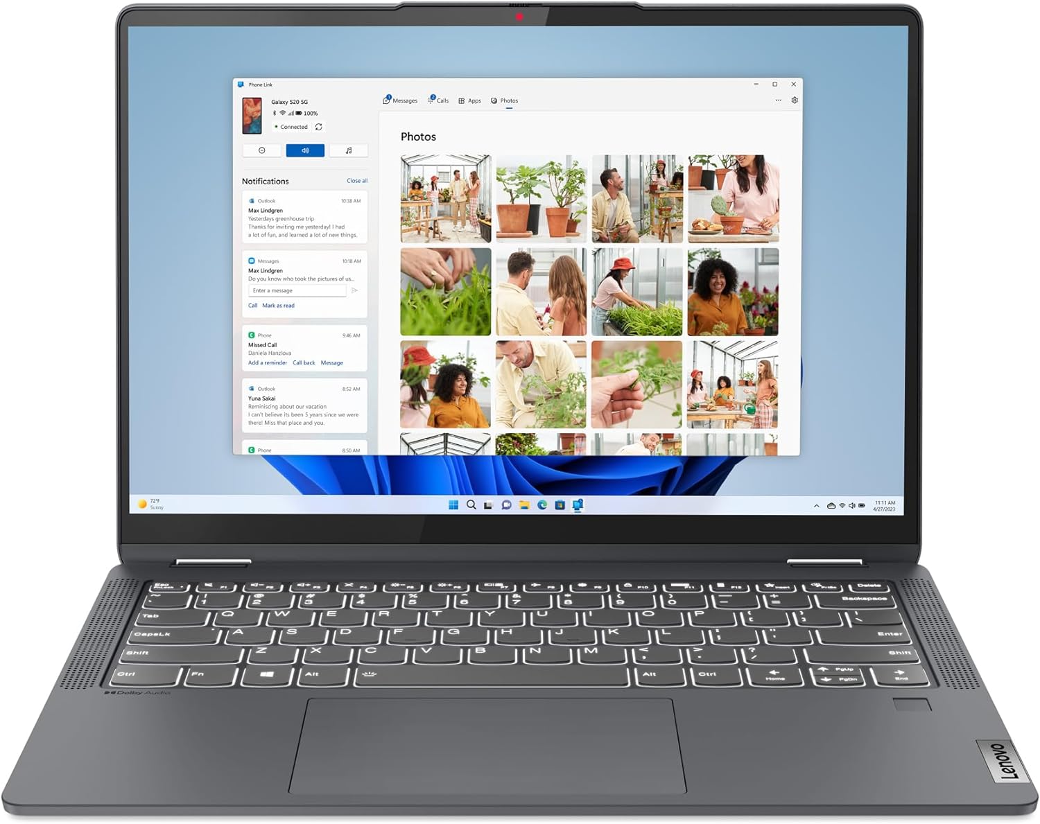 Lenovo IdeaPad Flex 5i - (2023) - Notebook para uso diário - Computador portátil 2 em 1 - Windows 11 - Tela sensível ao toque WUXGA de 14