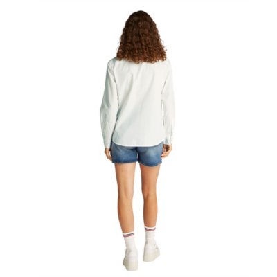 Chemise à manches longues femme Tjw Reg Pinstripe Poplin TOMMY HILFIGER