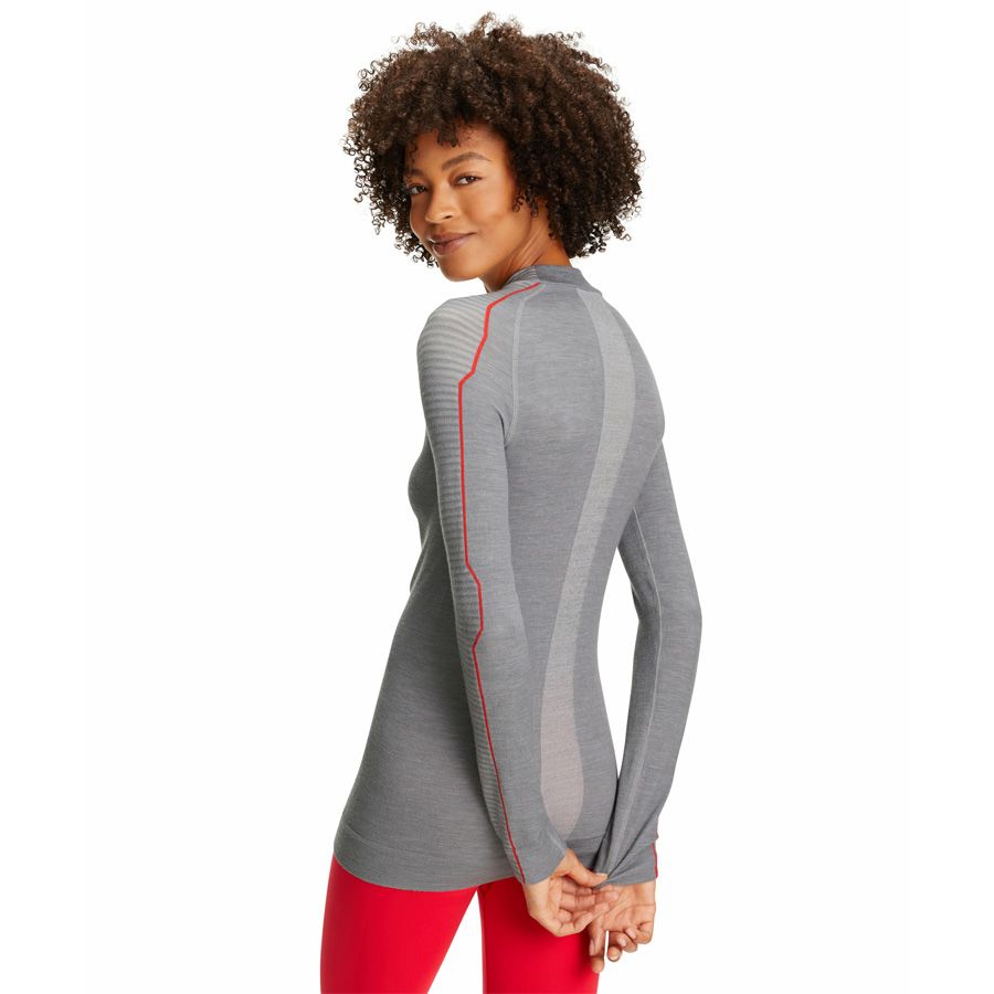 wt longsleeved shirt trend w 314 33220 graphite papaya