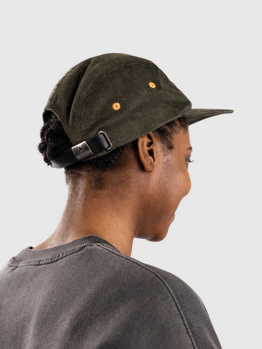 Passenger Fixie Recycled 5 Panel Cap khaki
