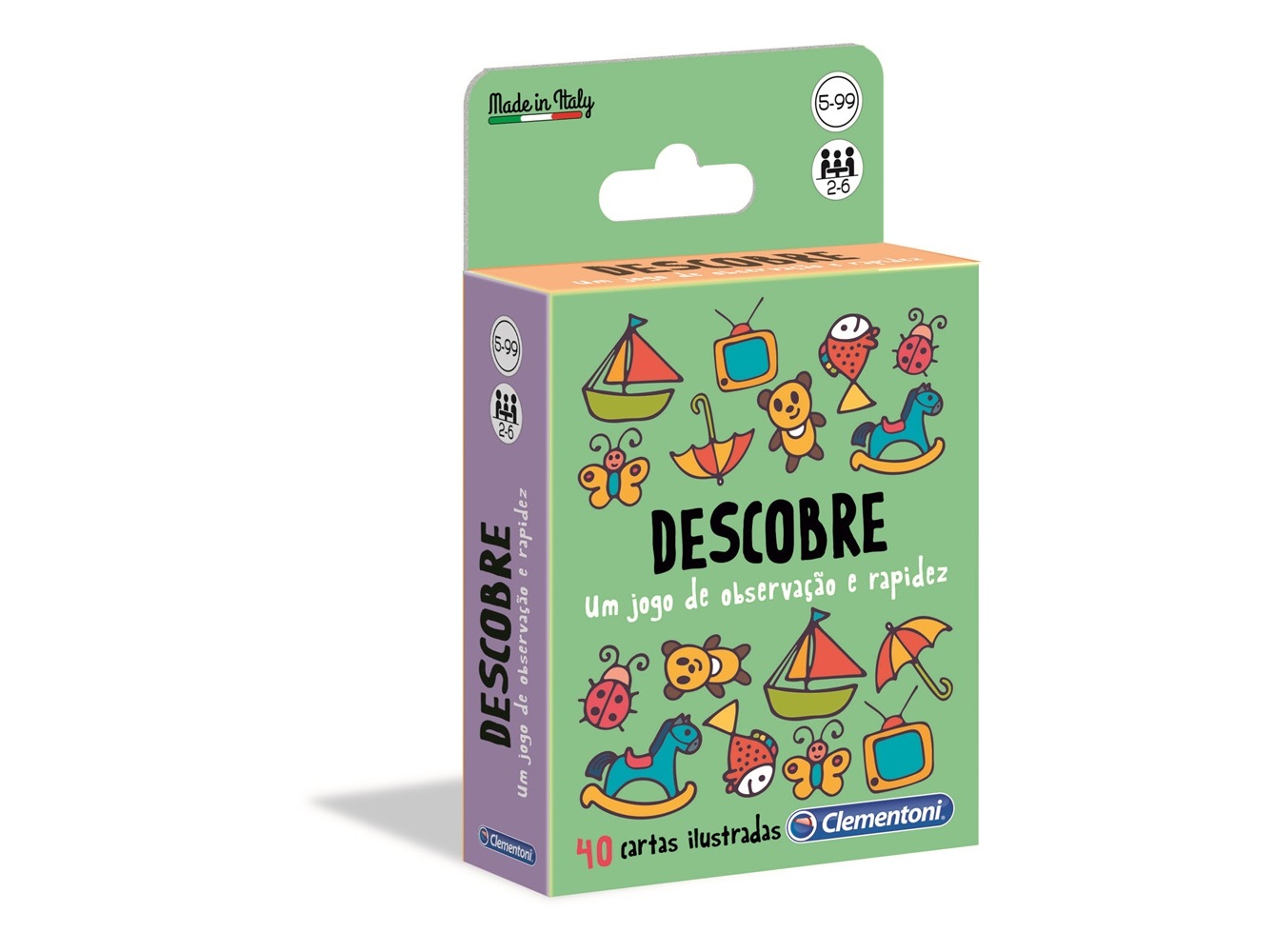 JOGO CARTAS CLEMENTONI DESCOBRE
