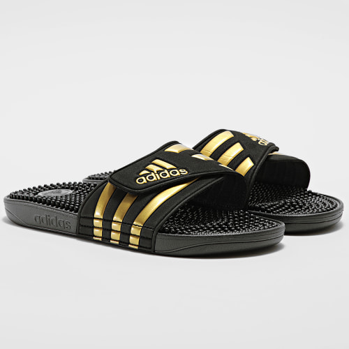 Claquettes Adissage EG6517 Noir Doré