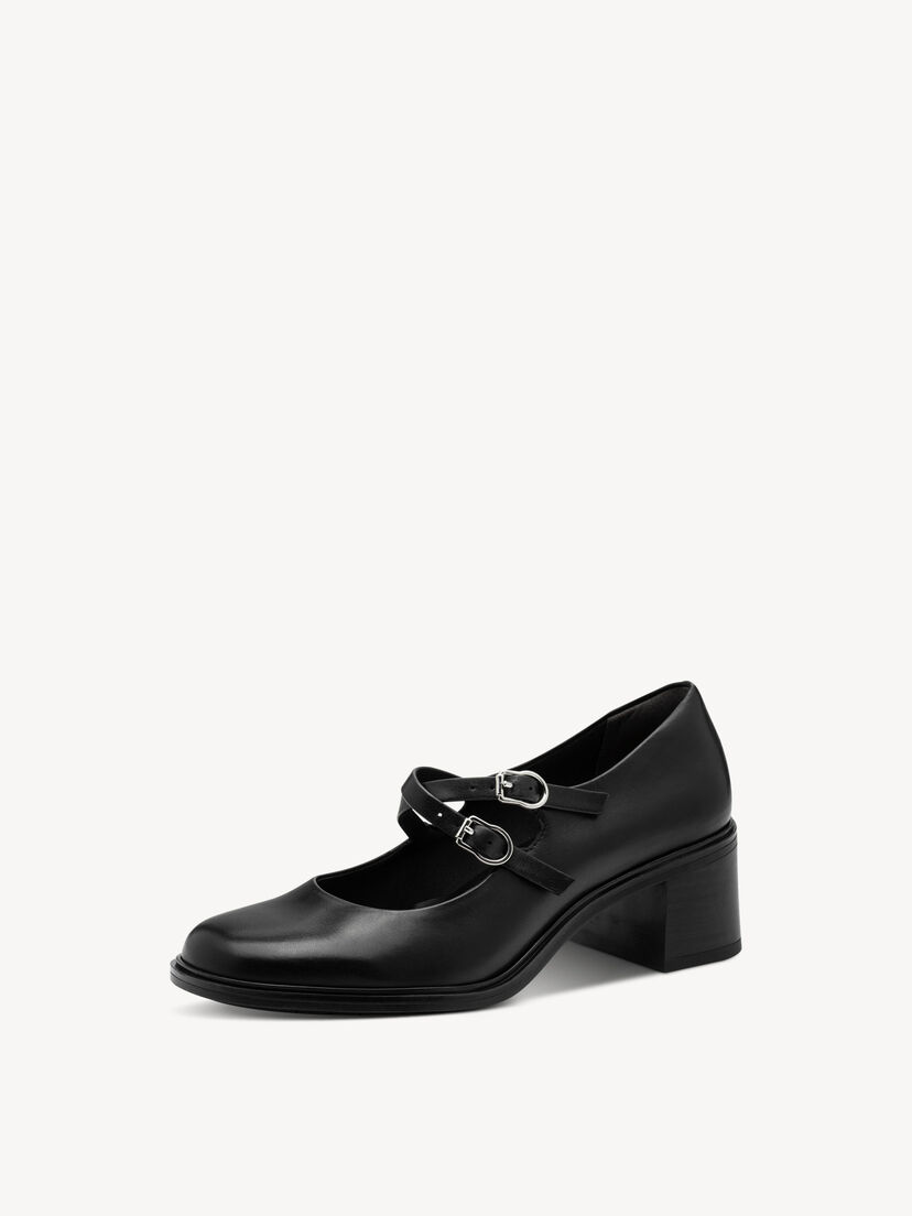 Leren Pumps - zwart
