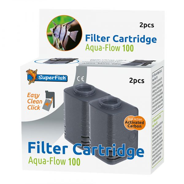 Superfish Recargas para Filtro Aquaflow Aquaflow 100: 2 Unidades