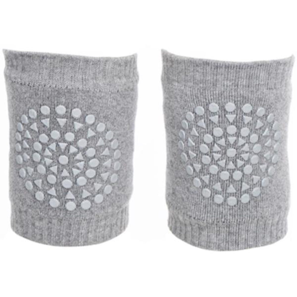 Køb Gobabygo Grey Melange Crawling Knæbeskyttere Organic Terry Bomuld
