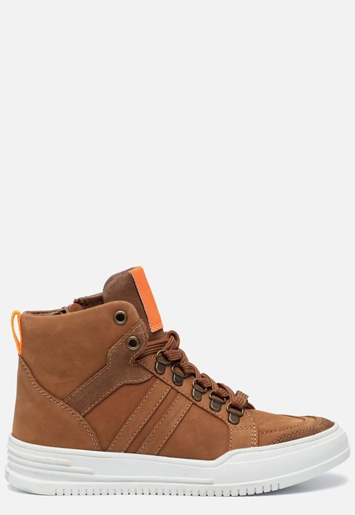 Muyters Veterboots cognac Nubuck 72603