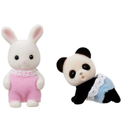 Sylvanian Families - Spielzeugkiste für Babys Snow Rabbit & Pand