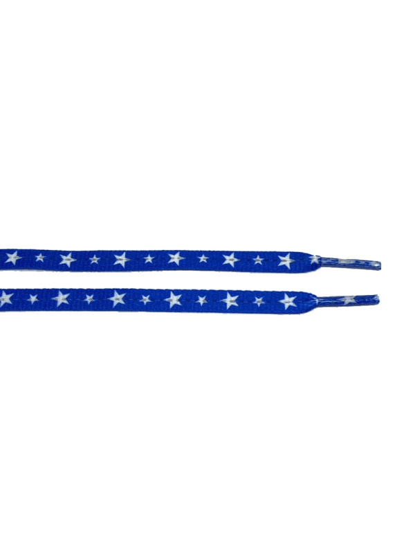 Lacets Bleu Etoile - 115 cm