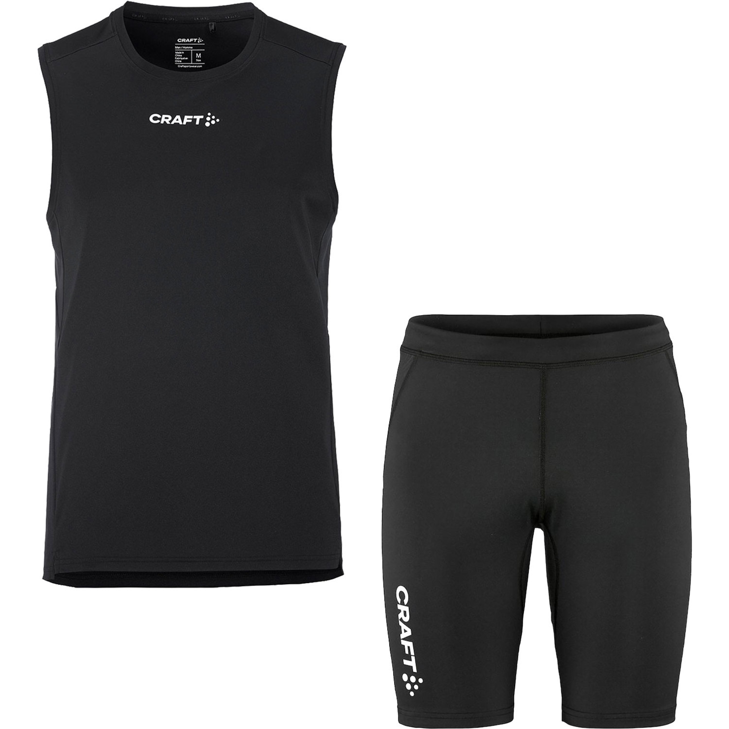 Craft Singlet Korte Legging Set Heren