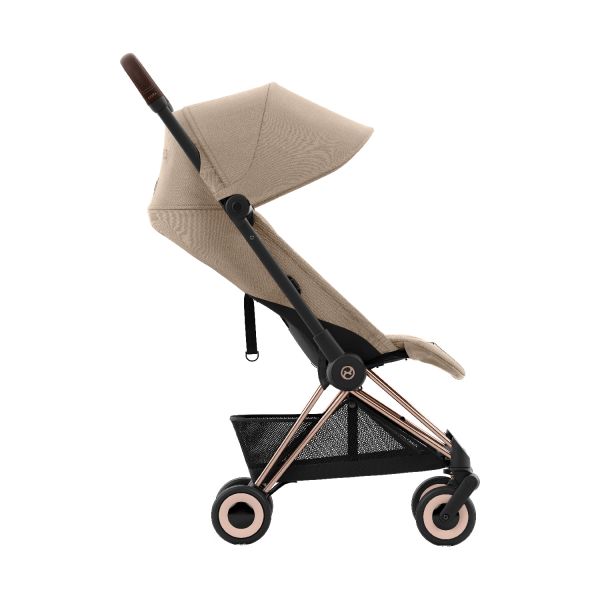 Cybex Coya Buggy - Rosegold Frame - Cozy Beige