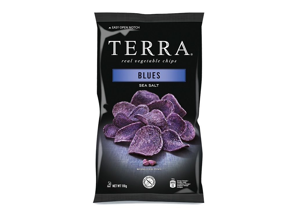 BATATA FRITA TERRA CHIPS AZUL 110G