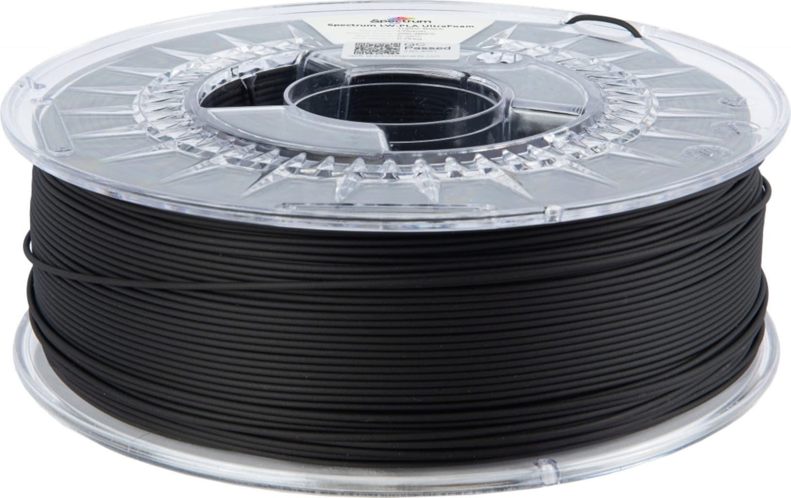 Spectrum  LW-PLA UltraFoam Traffic Black, 1,75 mm / 750 g    Leichtbau Filament mit Schaumbildungstechnologie in Traffic Black