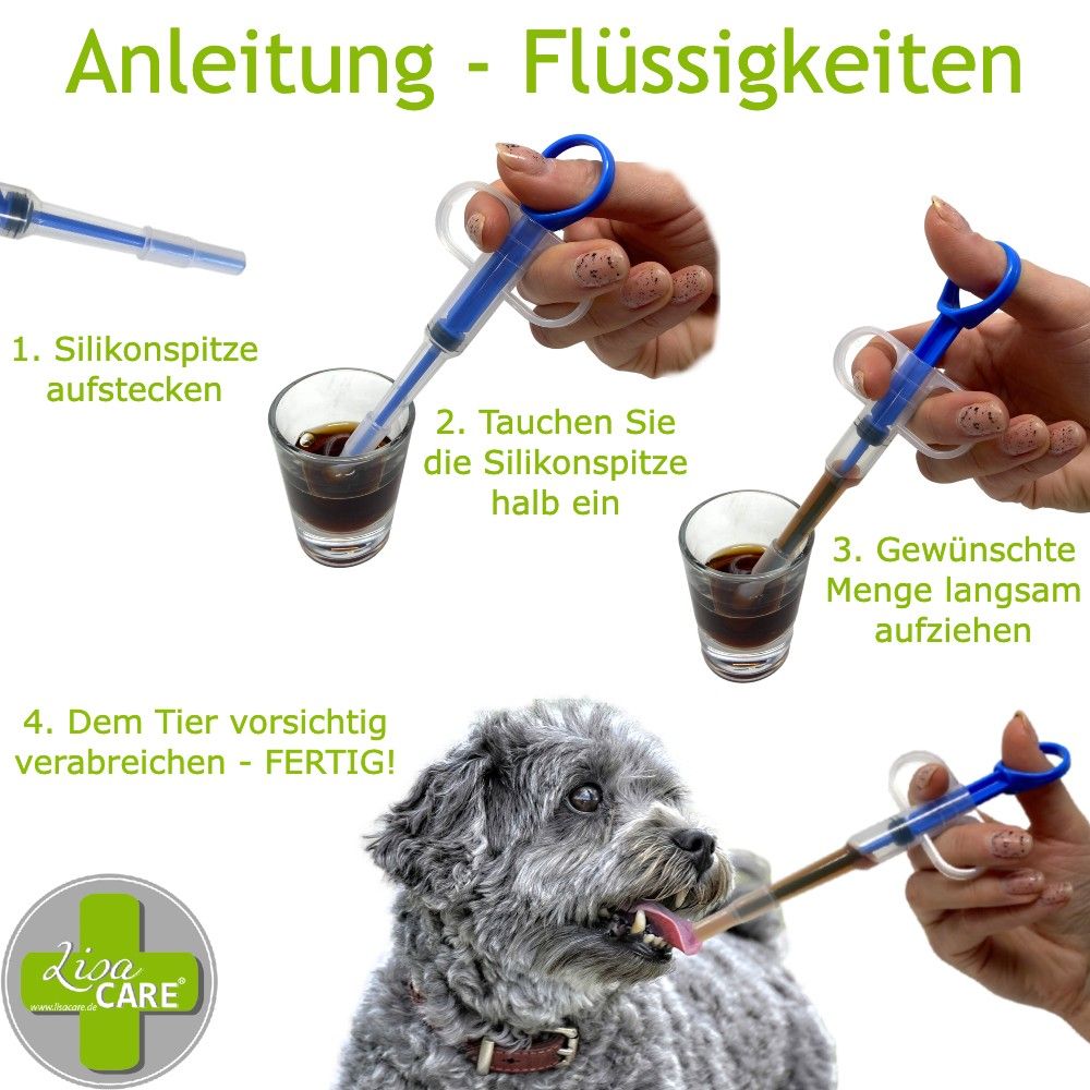 LisaCare Tablettengeber für Hunde & Katzen