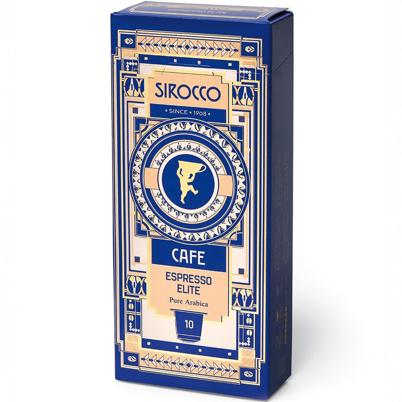 Sirocco Kaffeekapseln Espresso Elite, 10 Stück