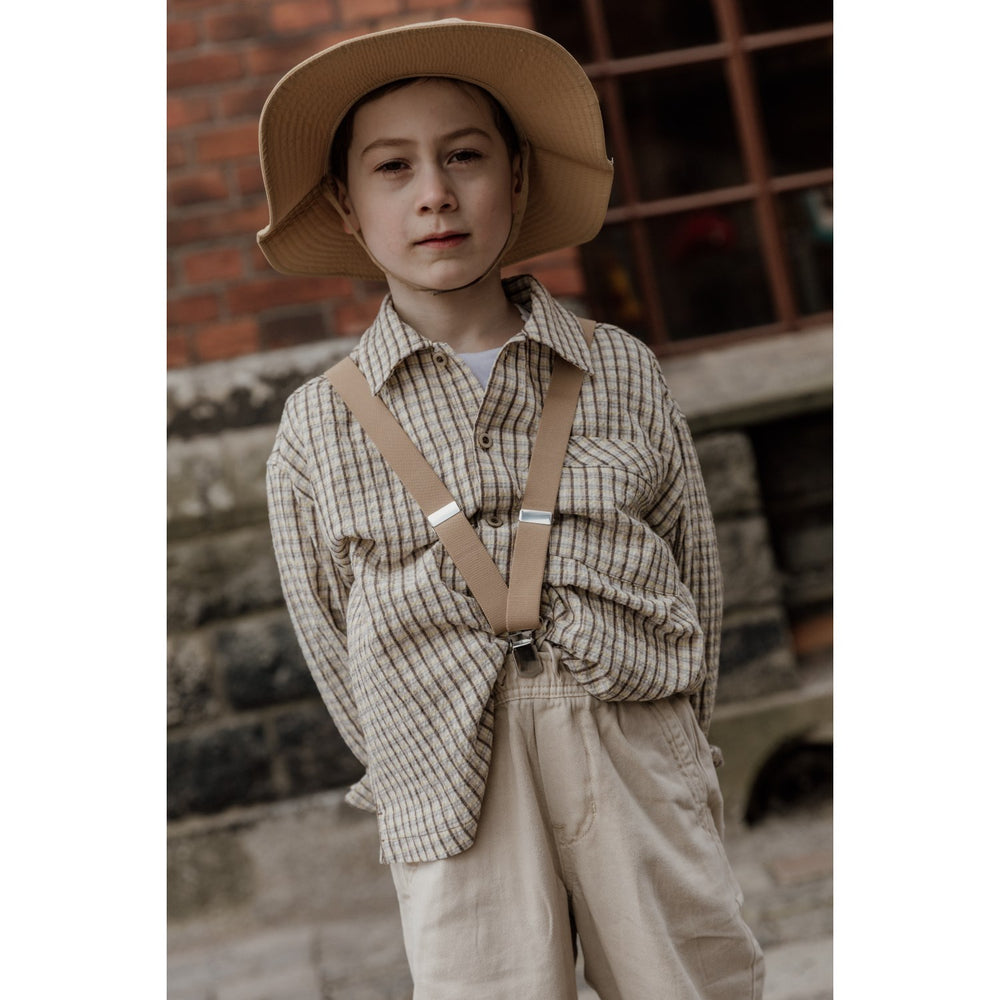 Køb Silly Silas Sand Brown Kids' Braces