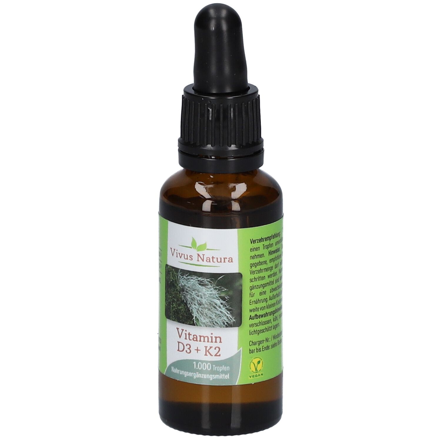 Vivus Natura Vitamin D3+K2 Tropfen